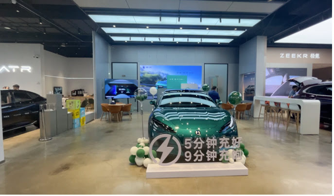NEV Showrooms in Shenzhen