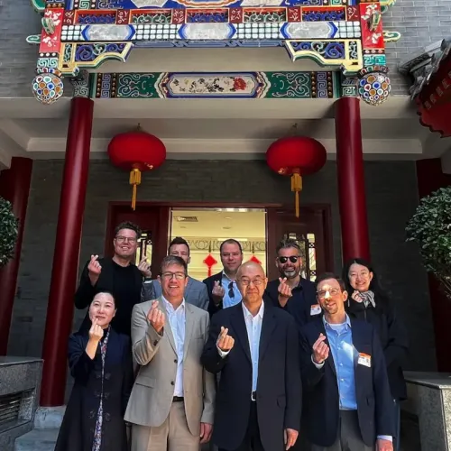 Gruppenbild mit der Freundschaftsgesellschaft in Beijing - China Innovationsreise 2026
